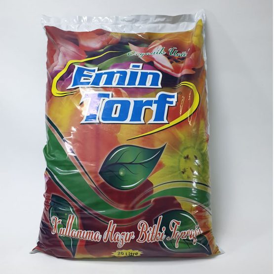 Torf Kullanıma Hazır Çiçek Bitki Toprağı 20 LT Torf